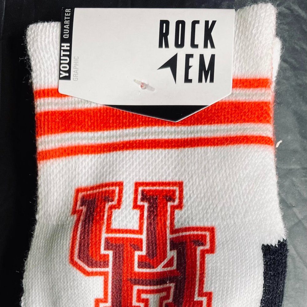 University of Houston Youth Quarter Socks